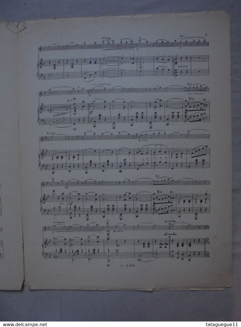 Ancien - Partition Quand L'amour Meurt Valse Boston O.Crémieux/G.Millandy 1904 - D-F