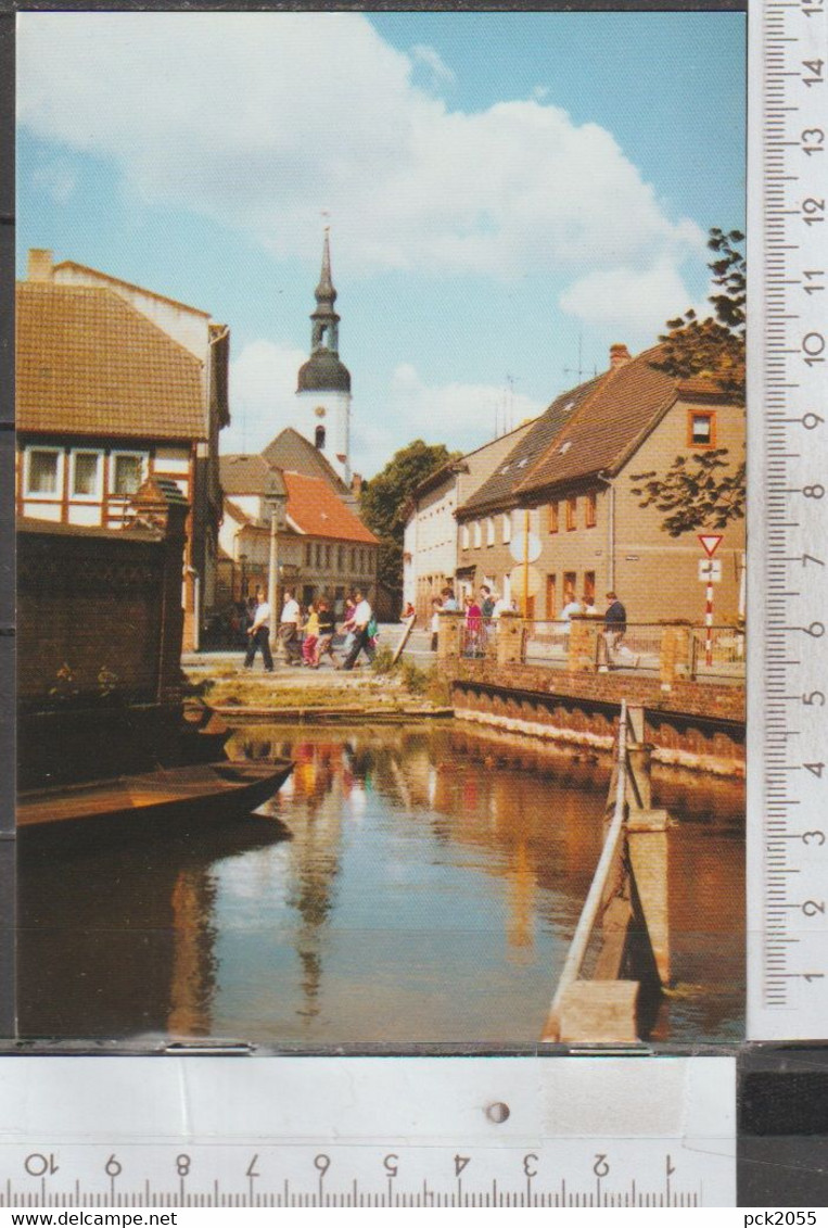 Lübbenau Blick Von Der Spree Zur Nicolaikirche Nicht Gelaufen ( AK 1962 )  Günstige Versandkosten - Luebbenau