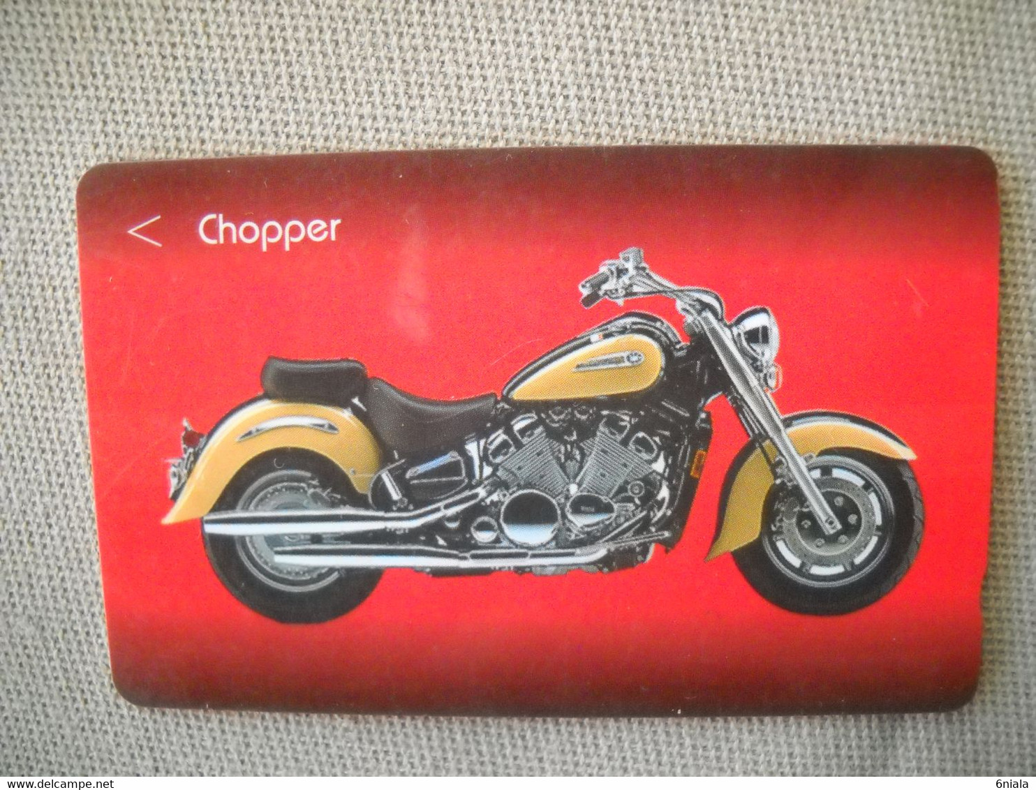 6903 Télécarte Collection  MOTO HARLEY DAVIDSON Chopper (scans Recto Verso)  Carte Téléphonique - Motorfietsen