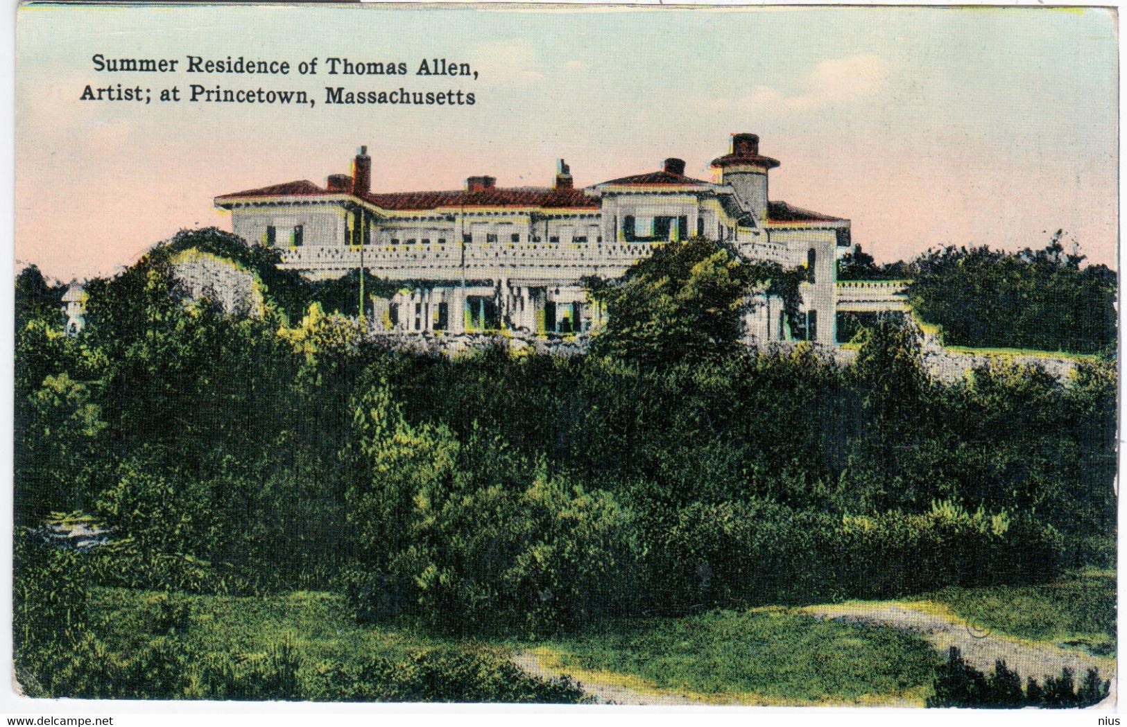 USA United States, Summer Residence Of Thomas Allen, Artist At Princetown, Massachusetts - Concord