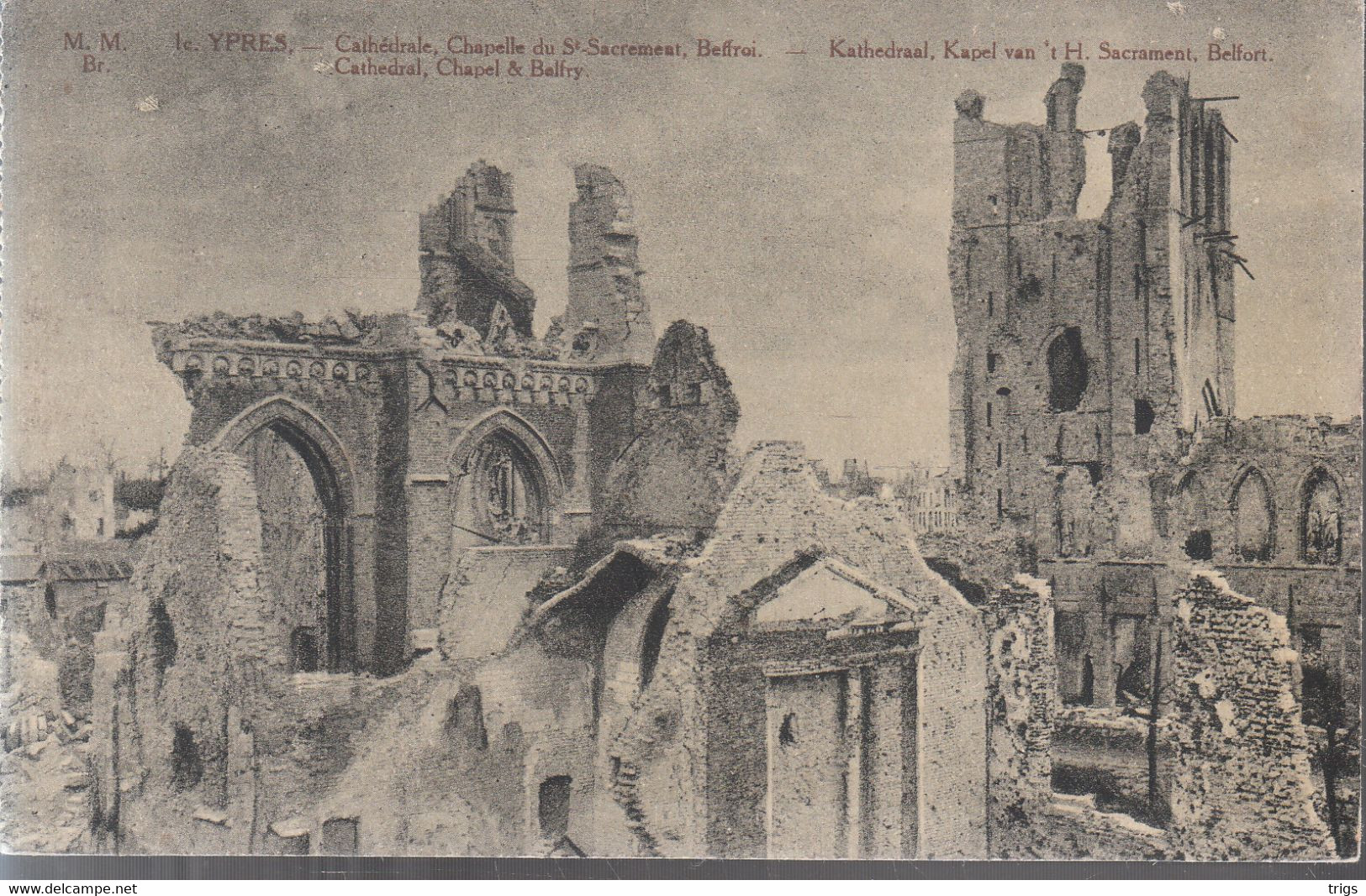 Ypres - Kathedraal, Kapel Van 't H. Sacrement & Belfort - Ieper