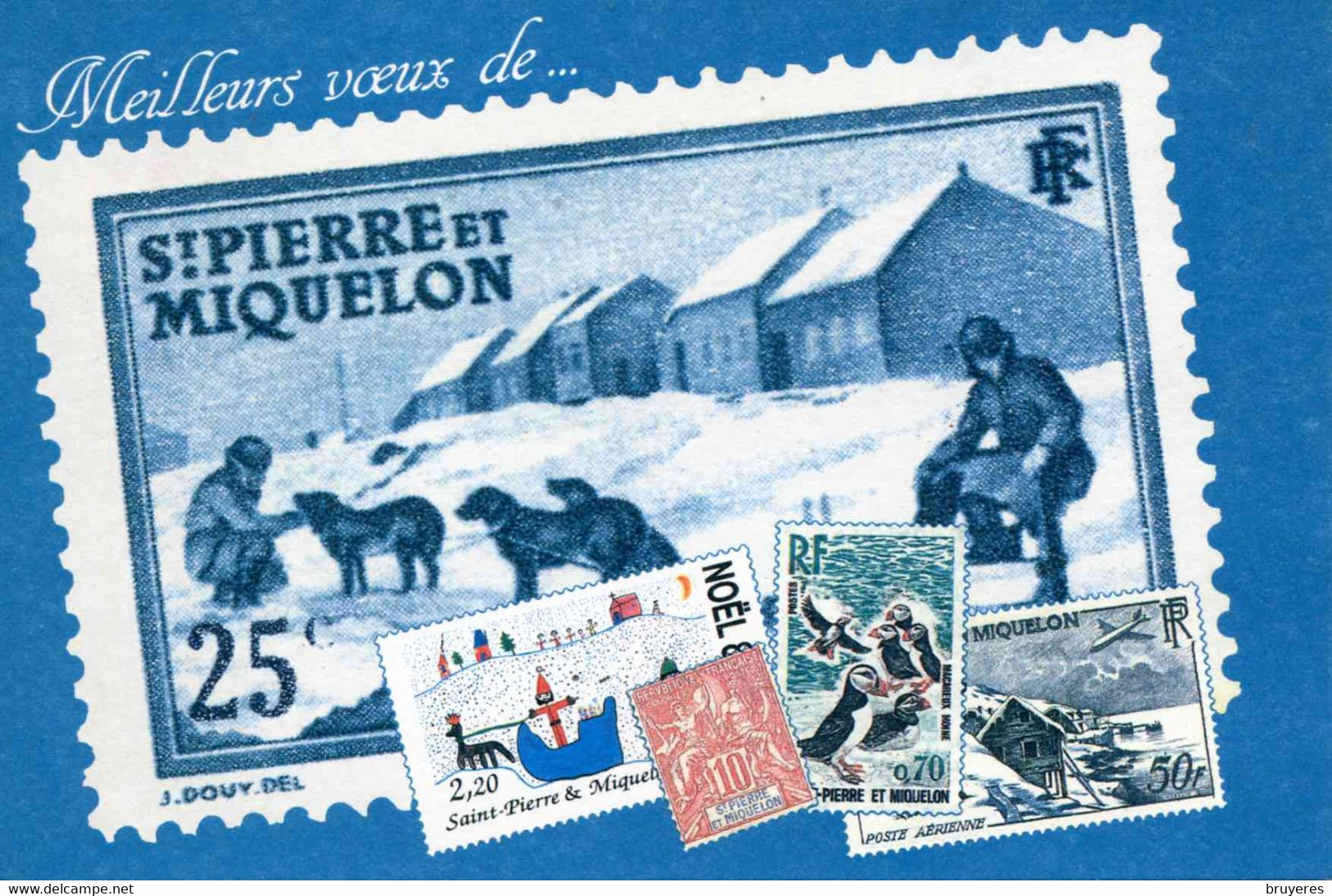 ENTIER POSTAL De 1990 Sur CP Oblitéré "50 ANS DE L'APPEL DU 18 JUIN - Au Verso Repiquage : MEILLEURS VOEUX 1991" - Entiers Postaux