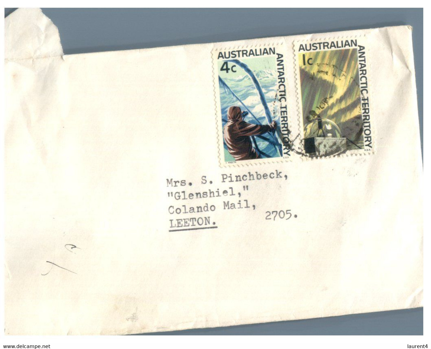 (LL 21) Australian Antactic Territory Stamps On Cover (+ 1 Cover) = 2 Cover In Total - Gebraucht