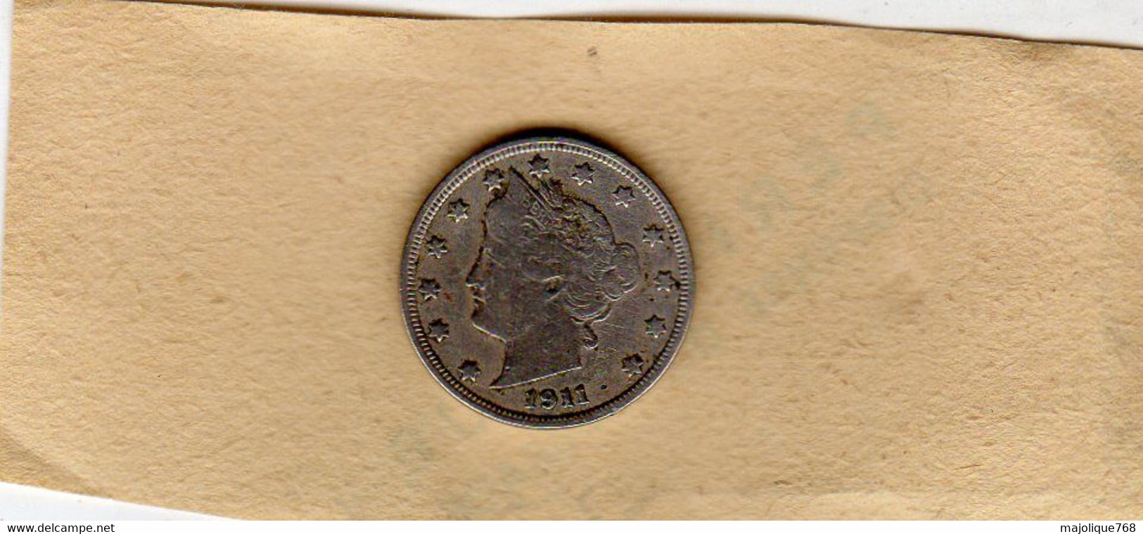 Monnaie, États-Unis, Liberty Nickel, 5 Cents, 1911 En TB+ - 1883-1913: Liberty (Liberté)