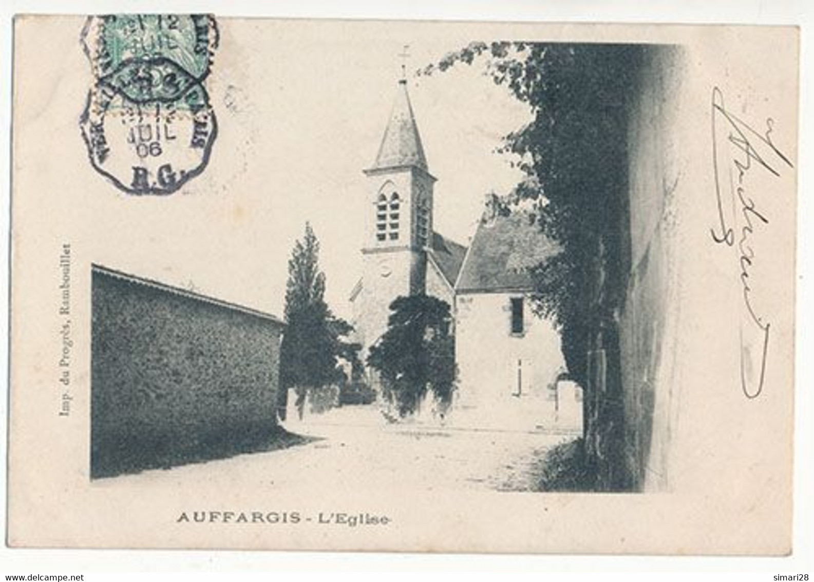 AUFFARGIS - L'EGLISE - Auffargis