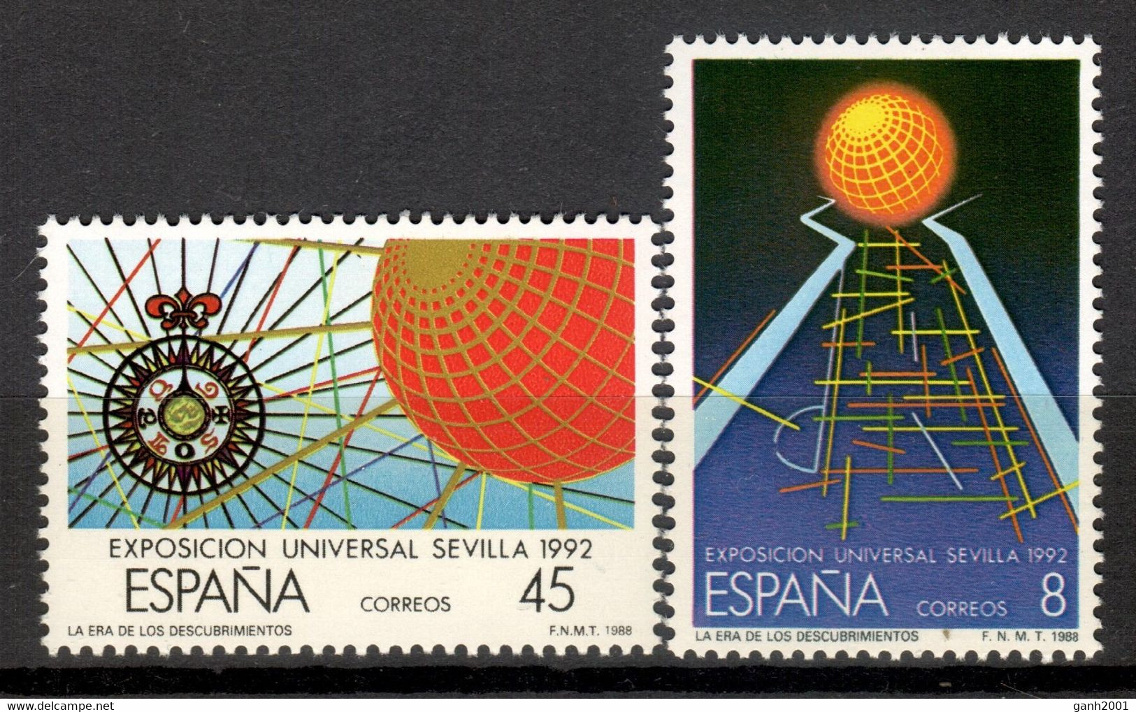 Spain 1988 España / World EXPO Seville 1992 MNH Exposición Mundial Sevilla / Hm08  32-13 - 1992 – Sevilla (España)