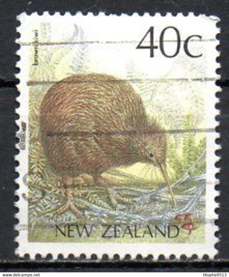 NOUVELLE-ZELANDE. N°1014 Oblitéré De 1988. Kiwi. - Kiwis