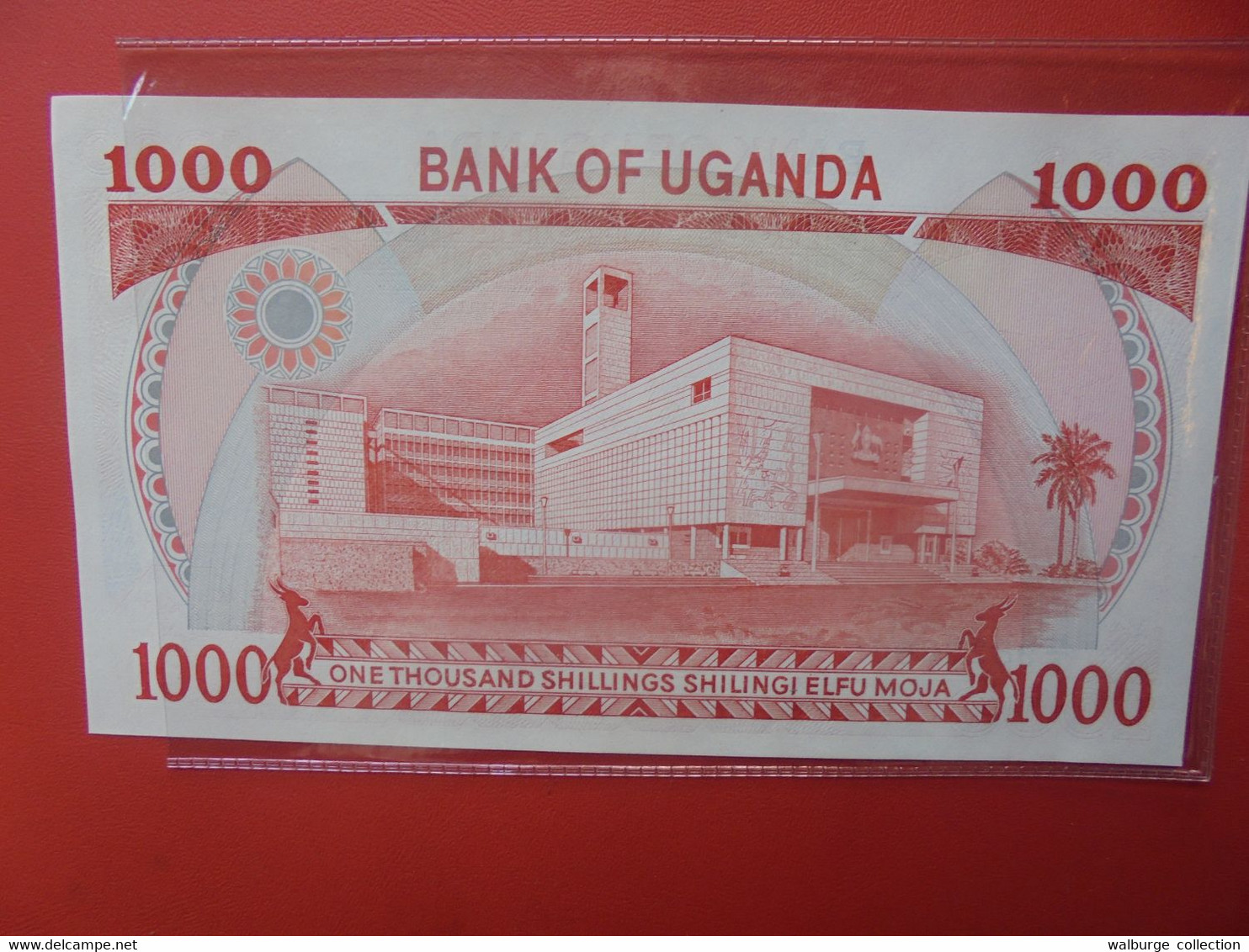 OUGANDA 1000 SHILLINGS 1986 Peu Circuler BELLE QUALITE (B.22) - Uganda