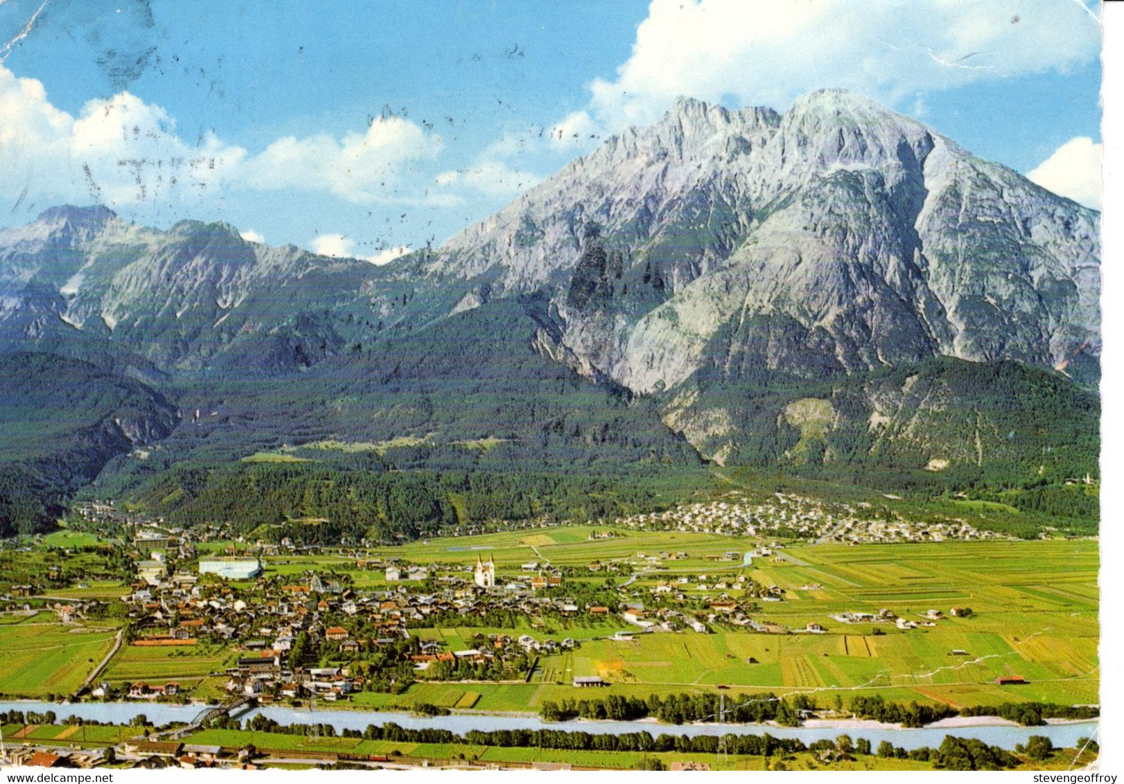 Autriche Tyrol Telfs Zentrum Der Brauchtumspflege Und Des Reitsportes Danoin Podensac 1979 Nature Paysage - Telfs