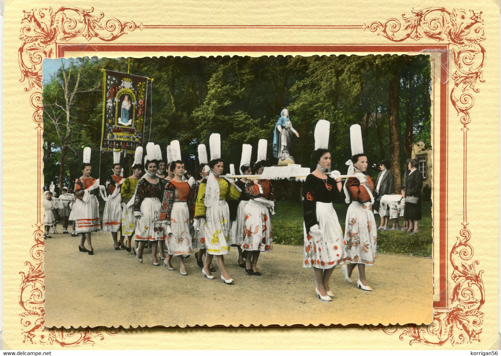 PONT L' ABBE *** PARDON NOTRE DAME DES CARMES  *** PROCESSION DANS LE BOIS ST LAURENT *** - Pont L'Abbe