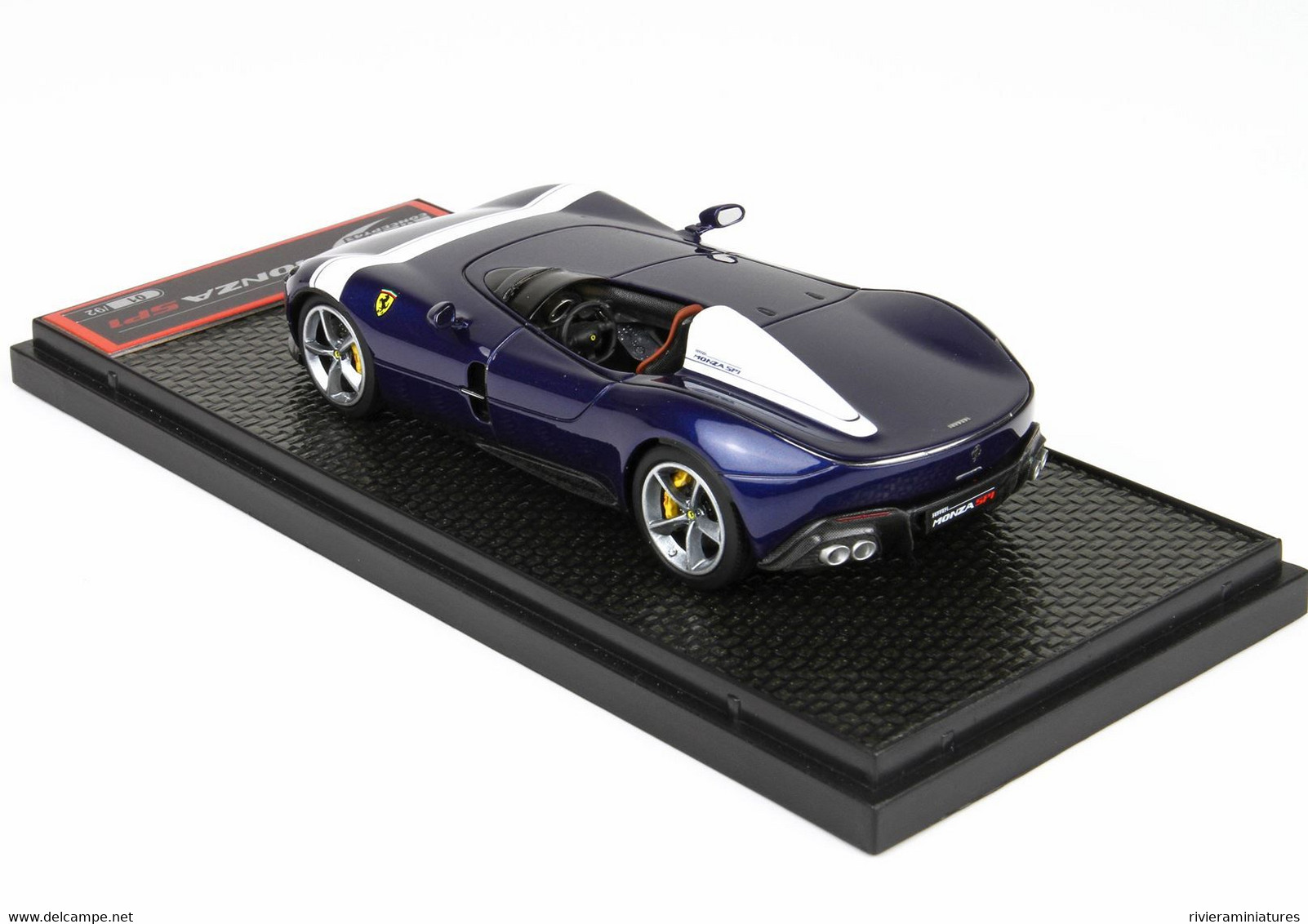 BBR - FERRARI Monza SP1 - Blu Tour De France - BBRC220D - 1/43 - BBR