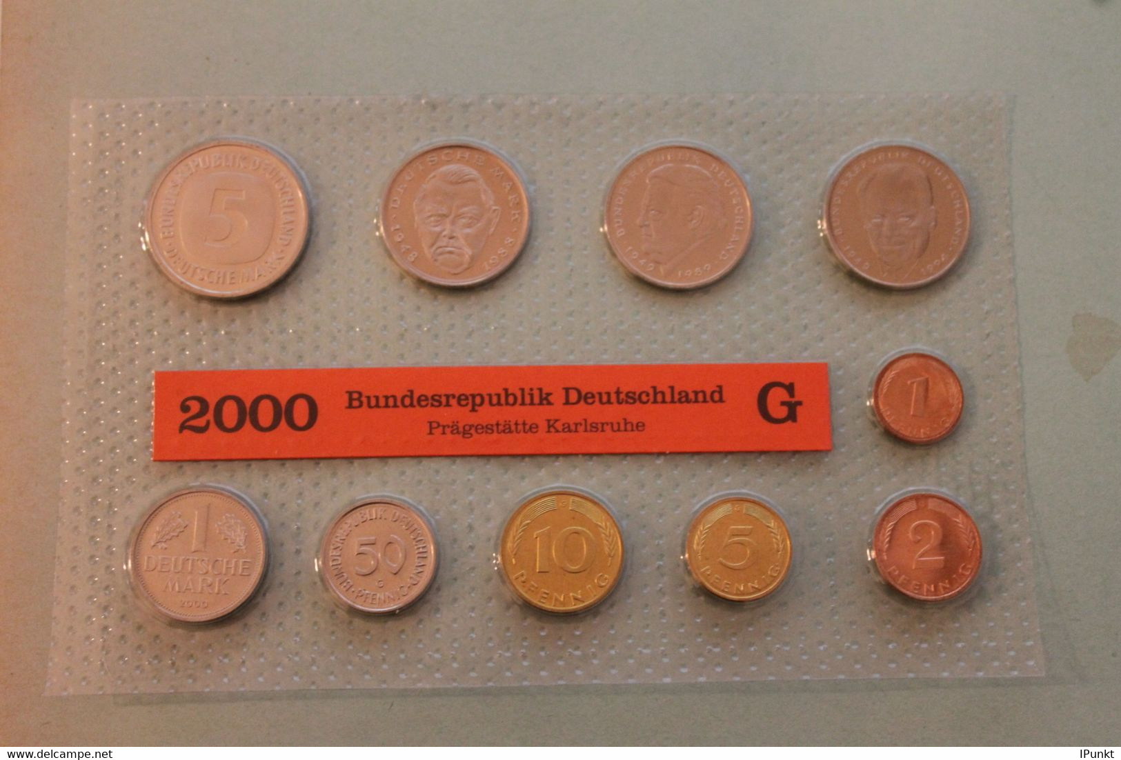 Deutschland, Kursmünzensatz Stempelglanz (stg), 2000 G - Sets De Acuñados &  Sets De Pruebas