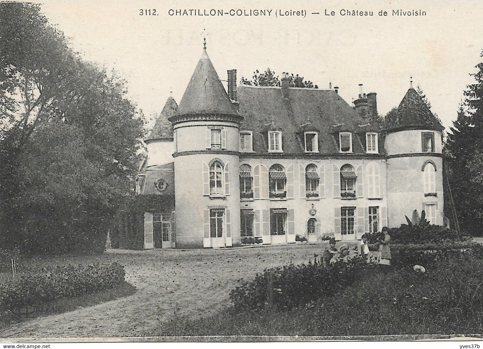 CHATILLON-COLIGNY - Le Château De Mivoisin - Chatillon Coligny