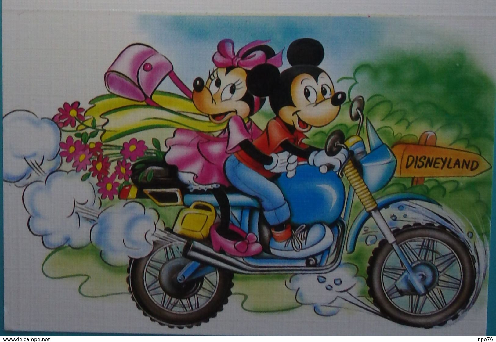 Petit Calendrier De Poche 1990 Illustration Disney  Mickey Minnie - Angerville Essonne - Tamaño Pequeño : 1981-90