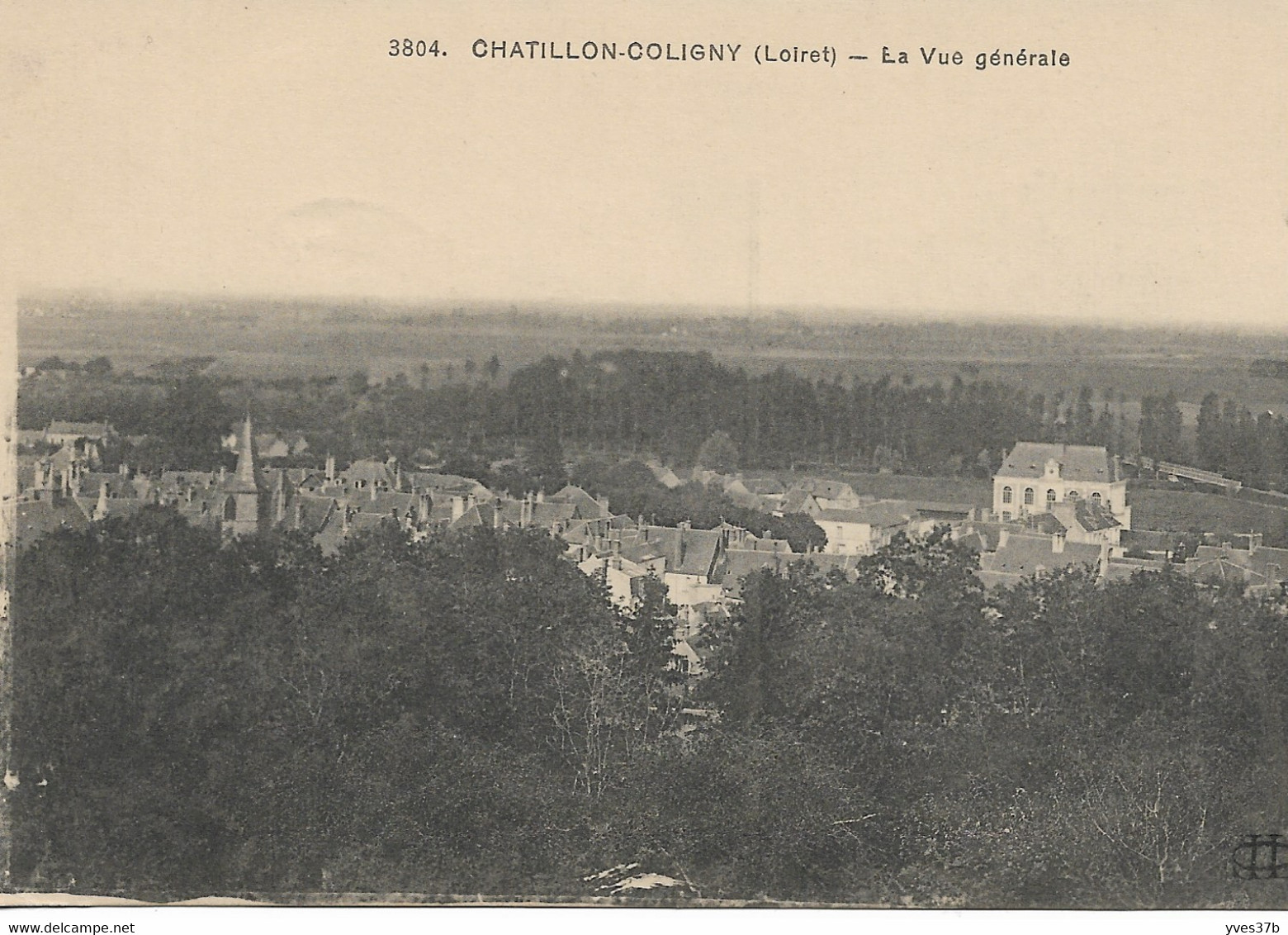 CHATILLON-COLIGNY - La Vue Générale - Chatillon Coligny