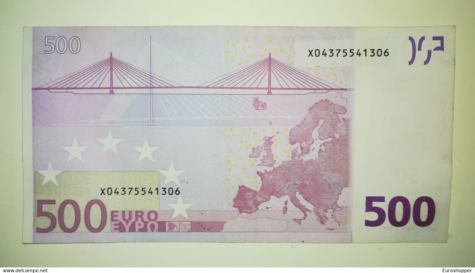 EURO-GERMANY 500 EURO (X) R011 Sign TRICHET - 500 Euro