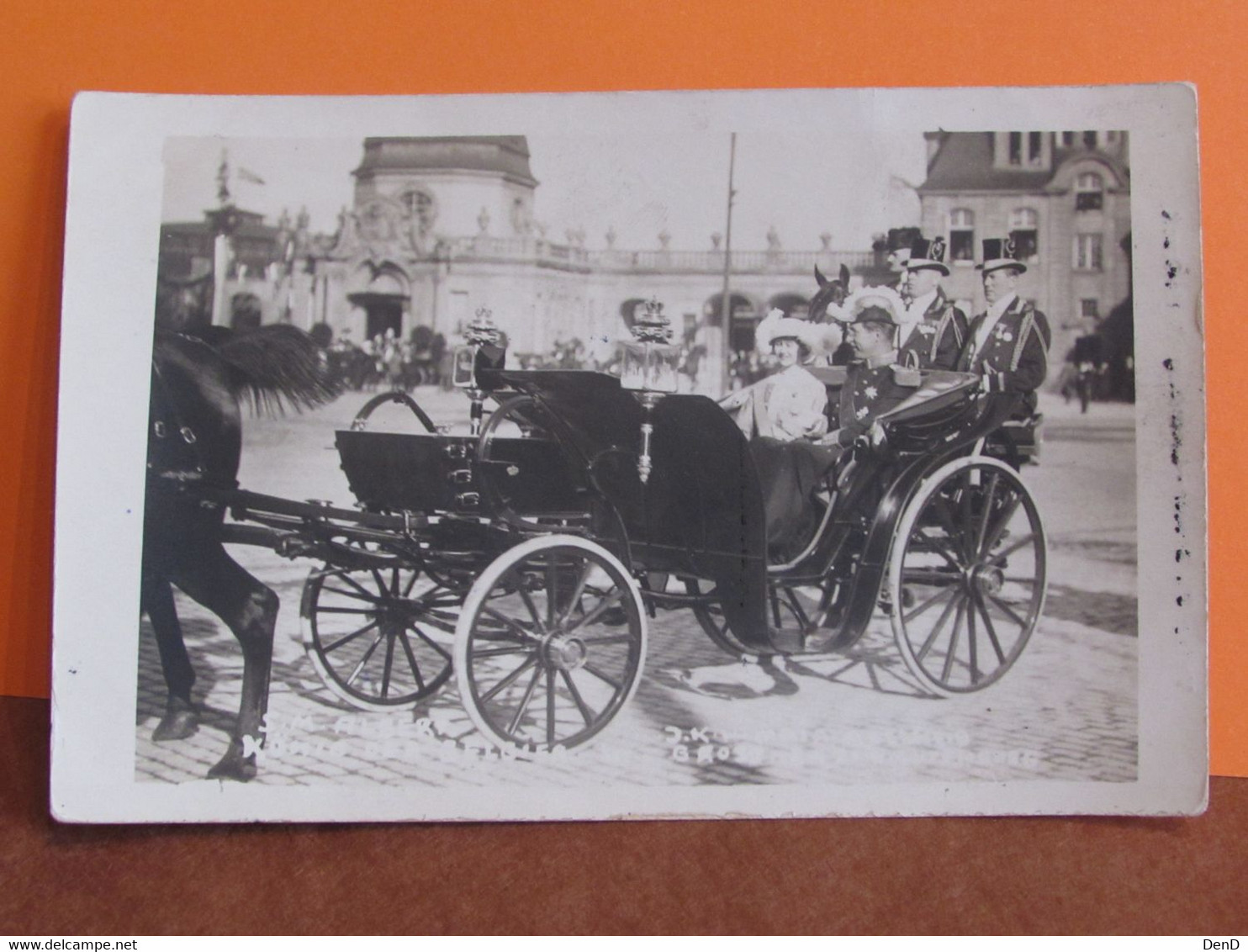 Fotokaart Roi Albert De Belgique - Familles Royales