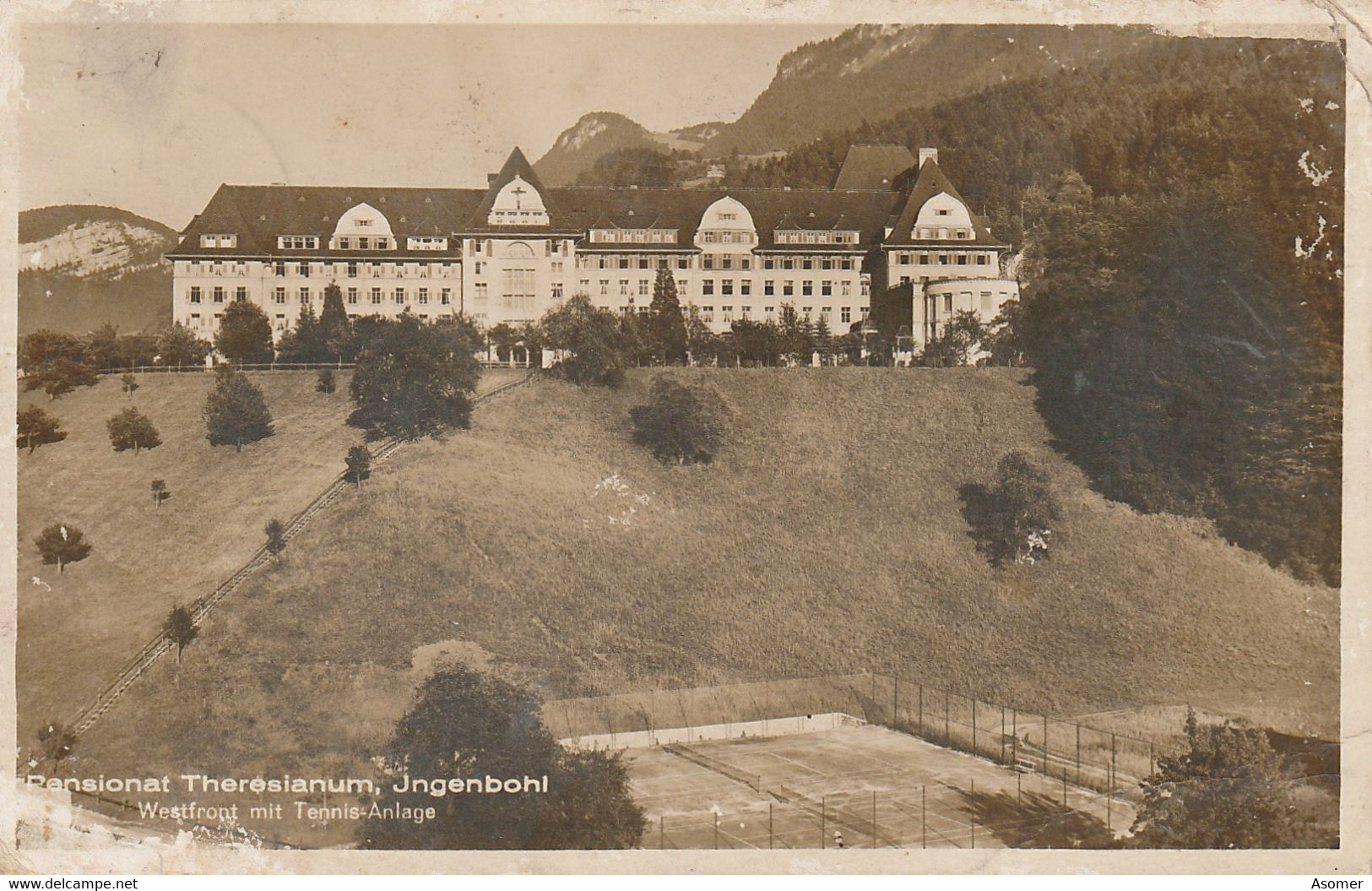 Schweiz Pensionat Theresianum Ingenbohl Schwyz 1935 - Ingenbohl