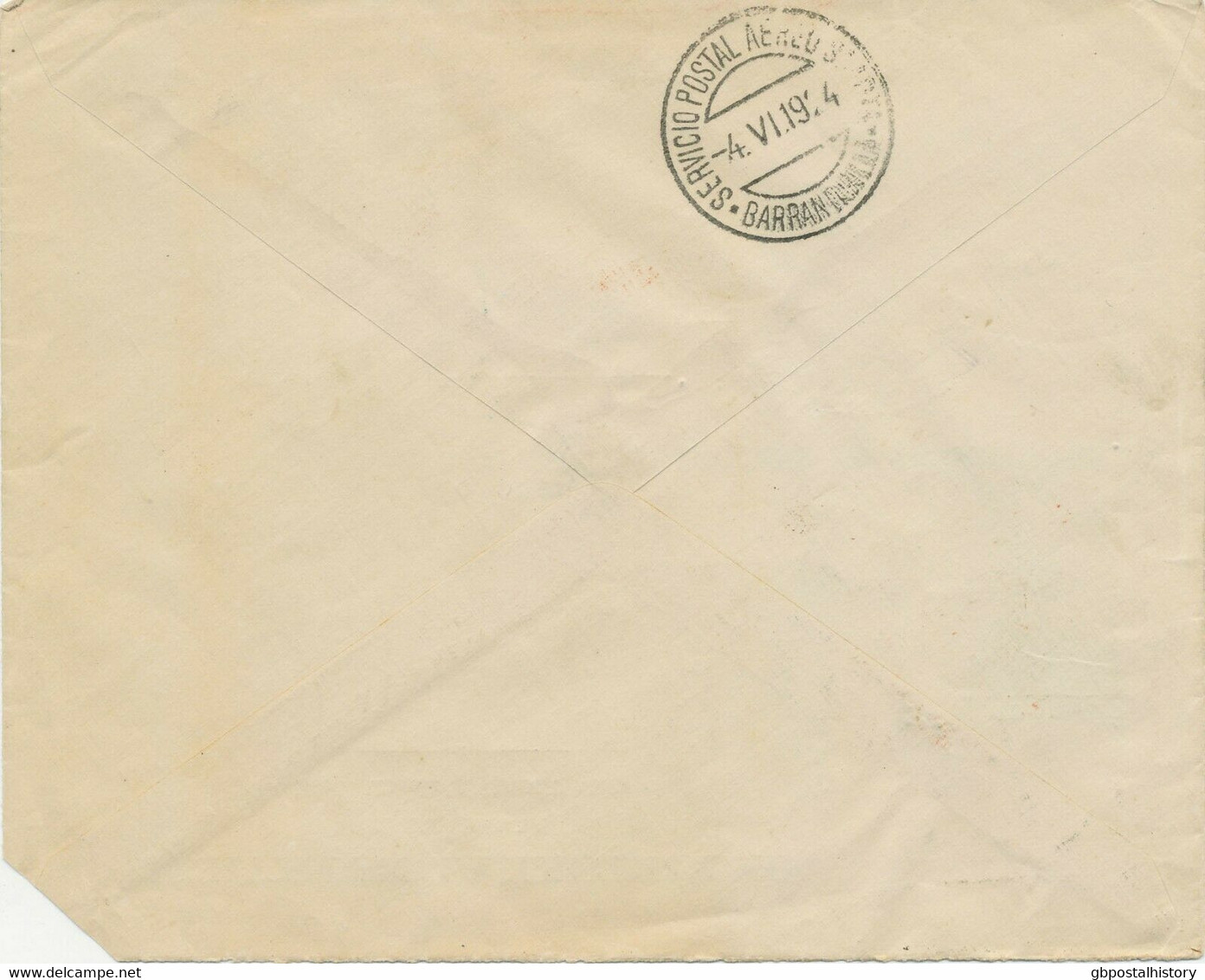 SCADTA COLOMBIA 1924 30C SCADTA + 3C Coat Of Arms Colombia Airmail Cvr MEDELLIN - Colombie