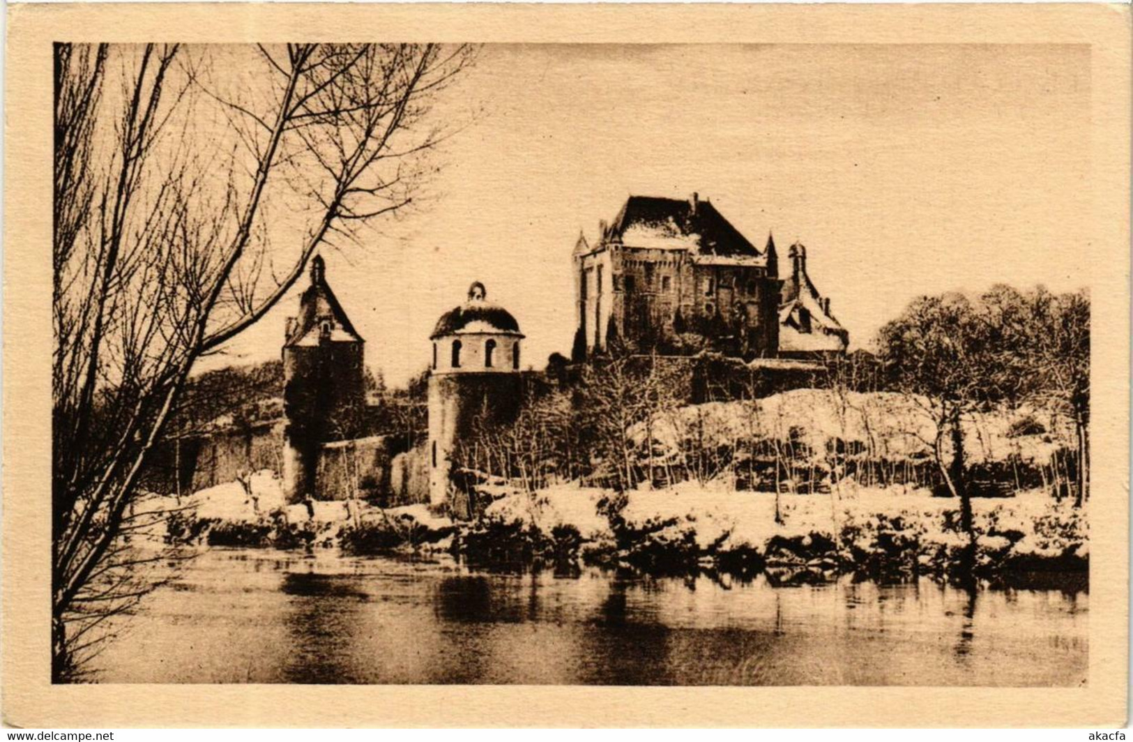 CPA AK BONNES Le Chateau De Touffou Sous La Neige (613238) - Chateau De Touffou