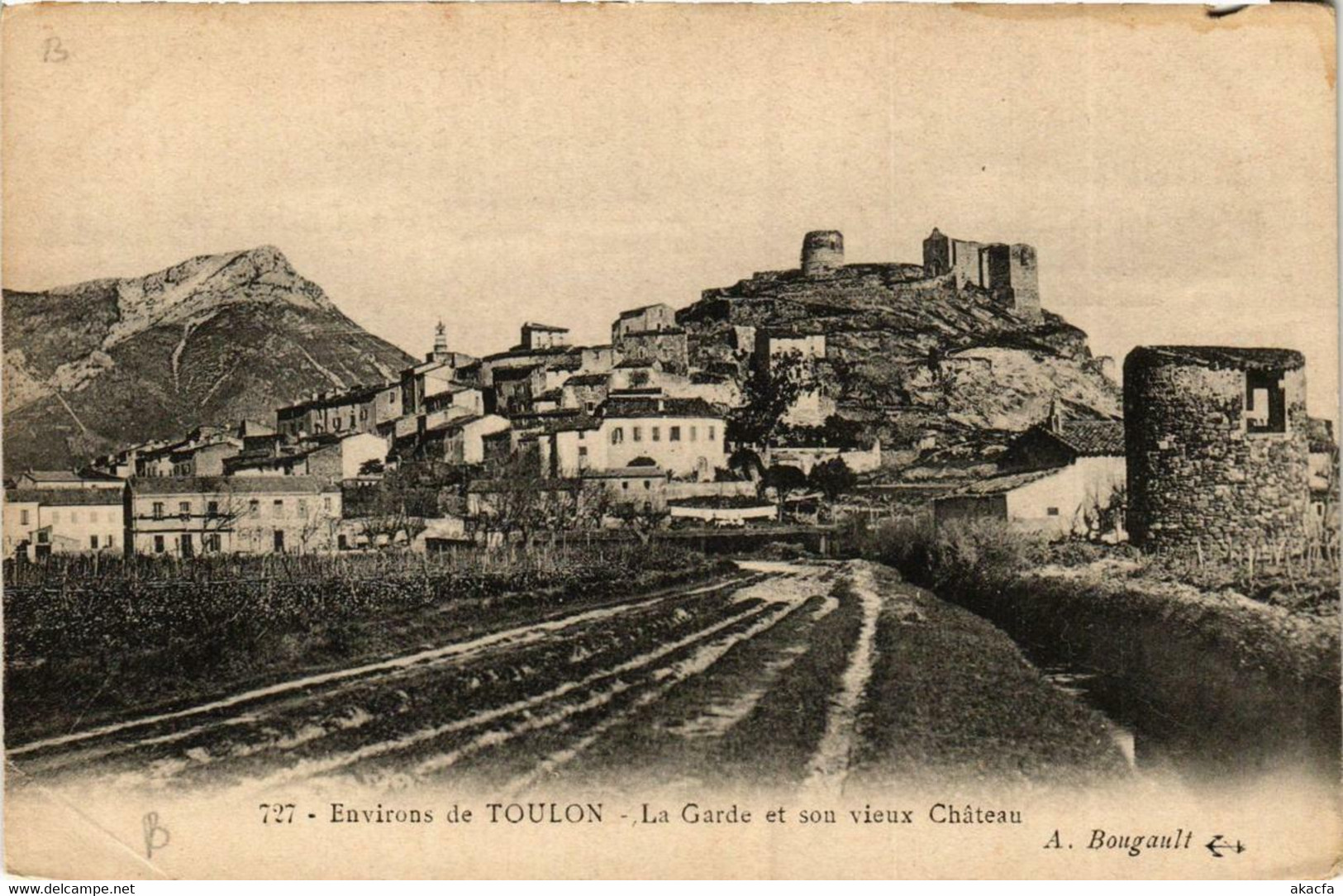 CPA AK Env. De TOULON LA GARDE Et Son Vieux Chateau (613959) - La Garde