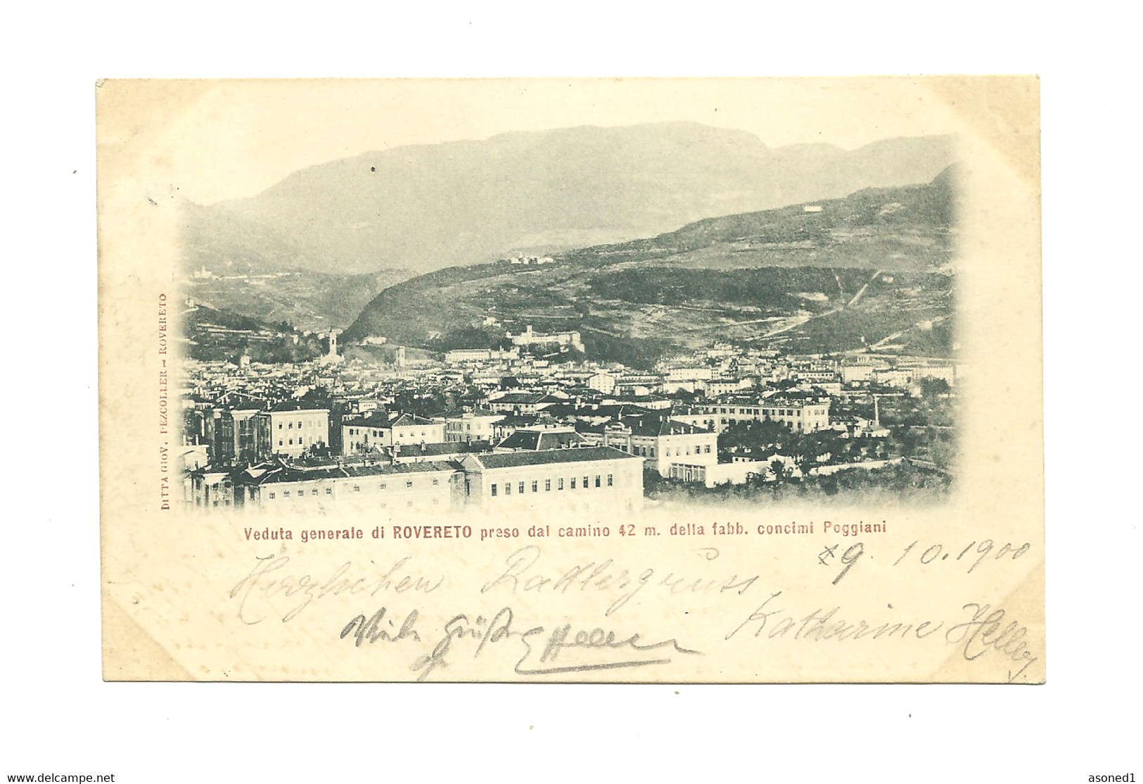 AK Rovereto - Um 1900 - Andere & Zonder Classificatie