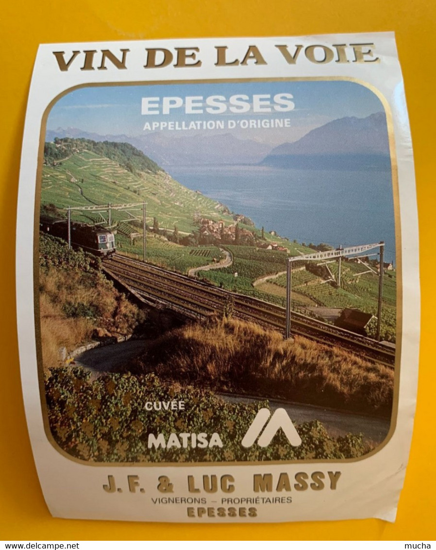 18897 - Vin De La Voie Cuvée Matisa J.F. & Luc Massy Epesses - Trains