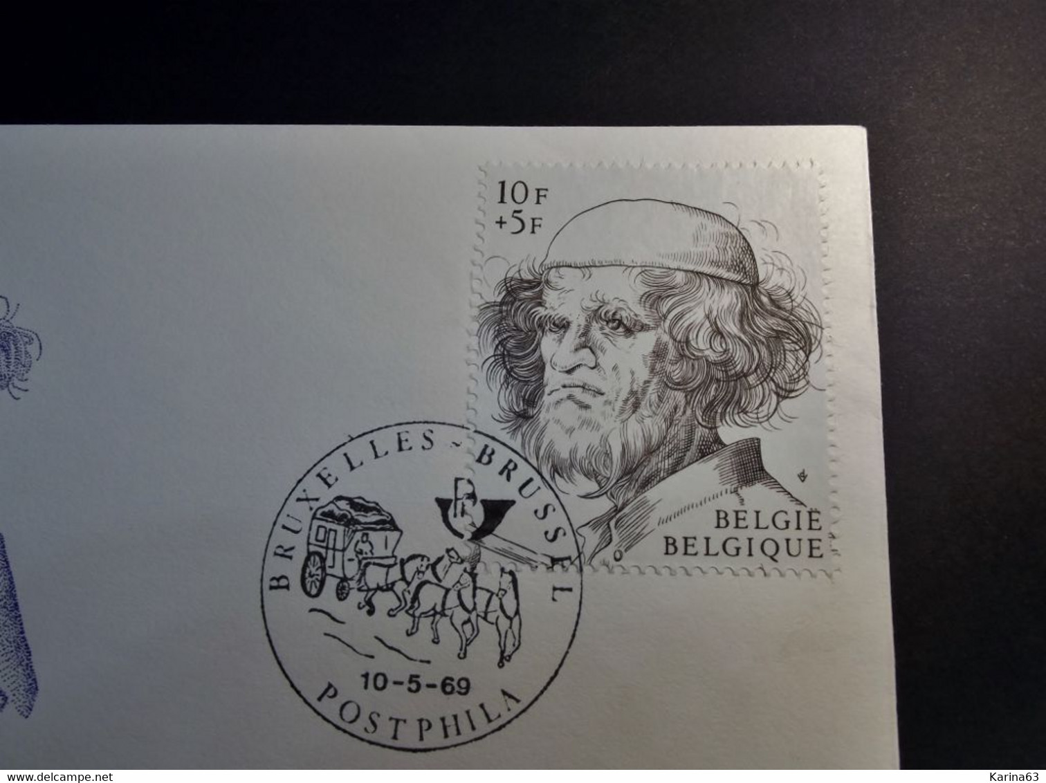 Belgie - Belgique - 1969 - FDC 1491 / N° 203 -  Postphila Brussel-Bruxelles "- Pieter Bruegel De Oude - Mint Conditie** - 1961-1970