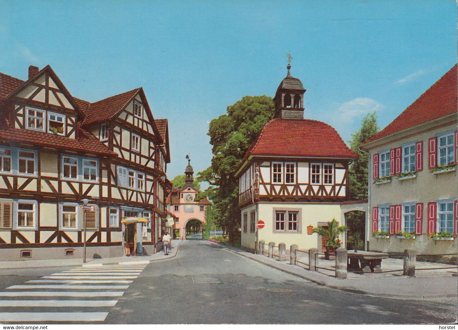 D-37242 Bad Sooden-Allendorf - Innenstadt - Straßenansicht - Fachwerkhäuser - Bad Sooden-Allendorf