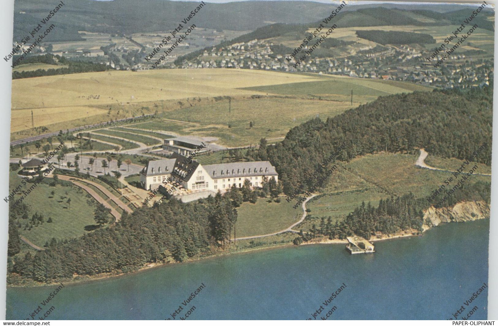 5778 MESCHEDE, Hennesee-Hotel, Luftaufnahme 1960 - Meschede