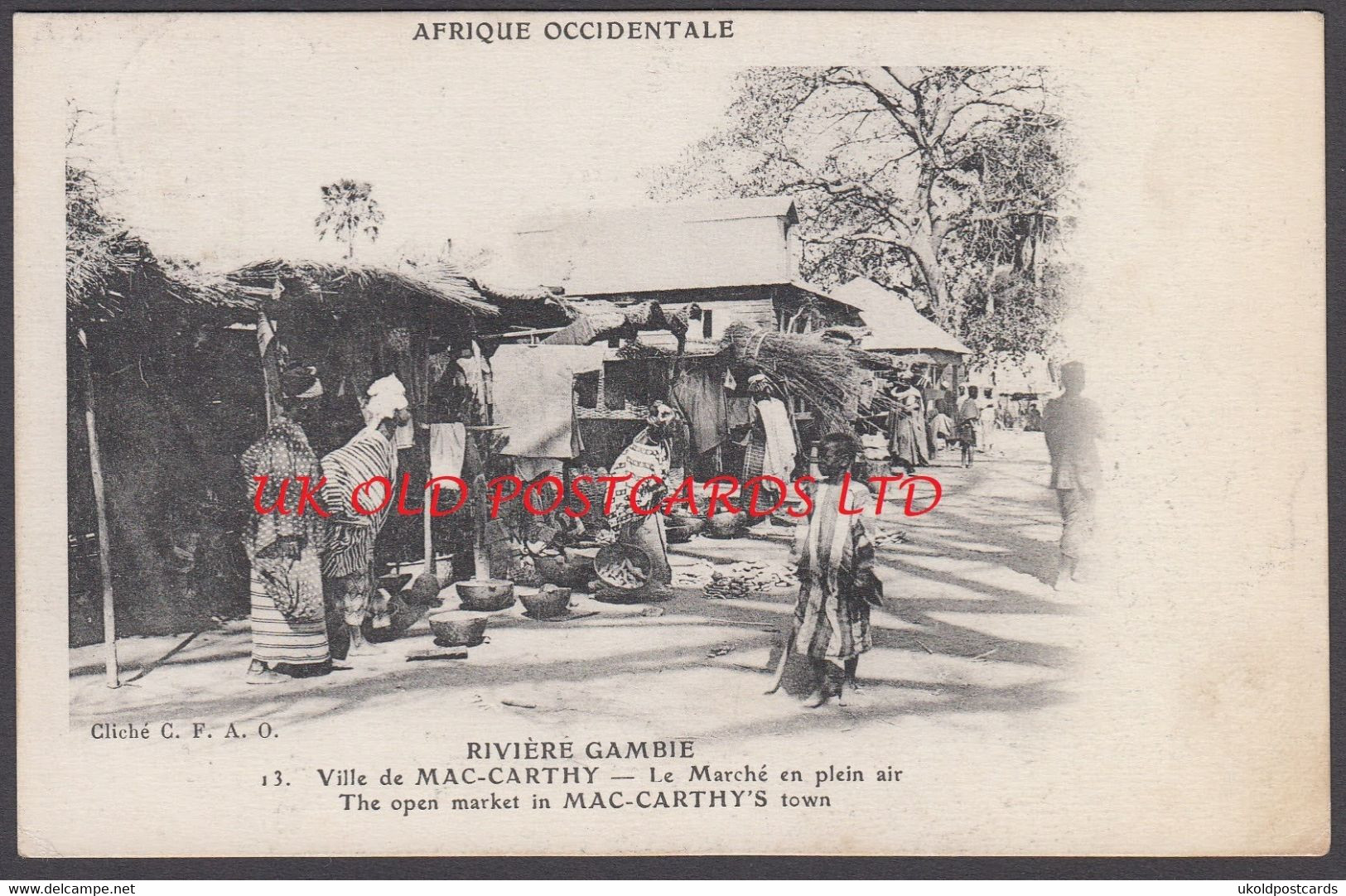 Gambia - MAC-CARTHTY Town, The Open Market - Gambie