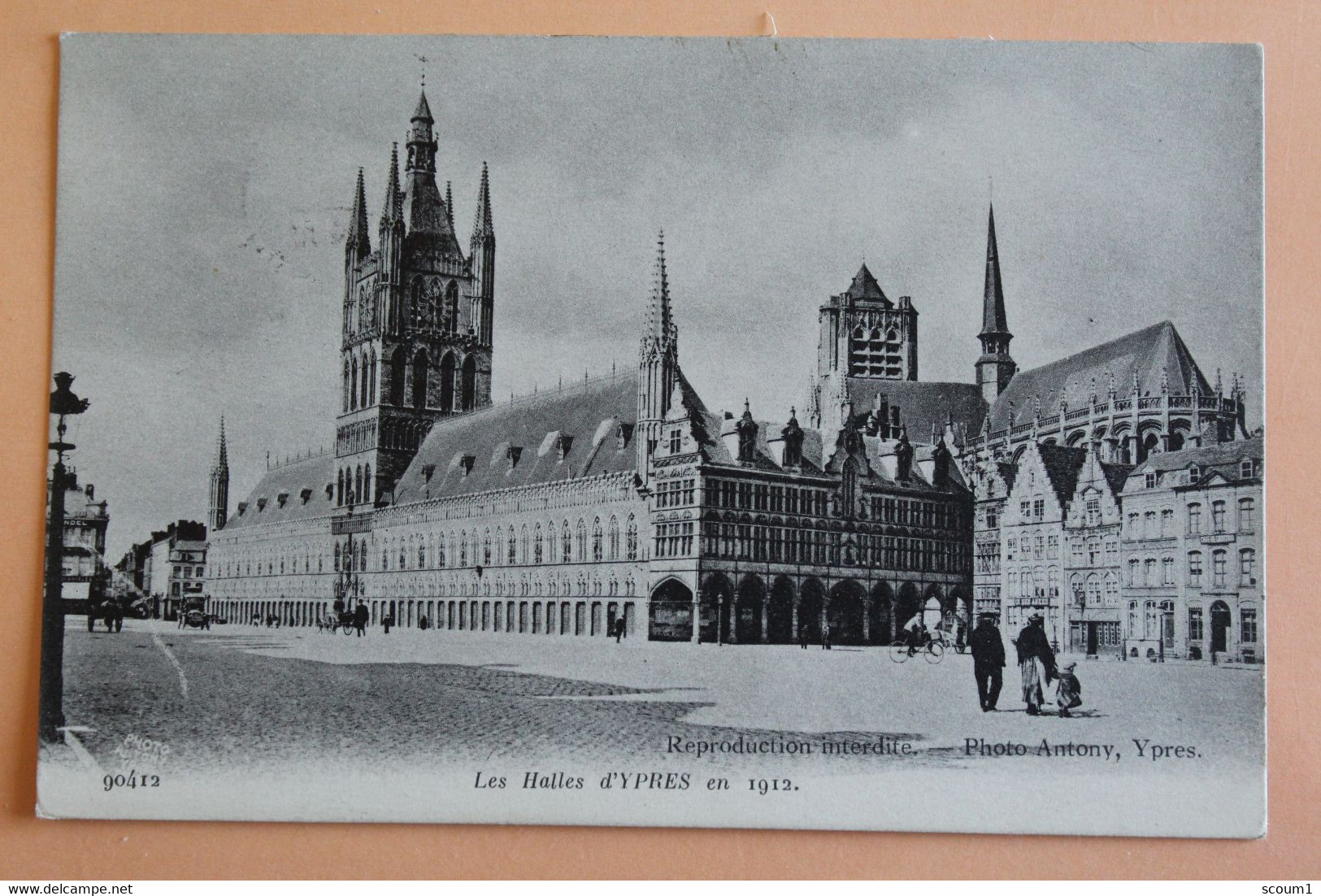 Les Halles D'ypres An 1913 - Ieper