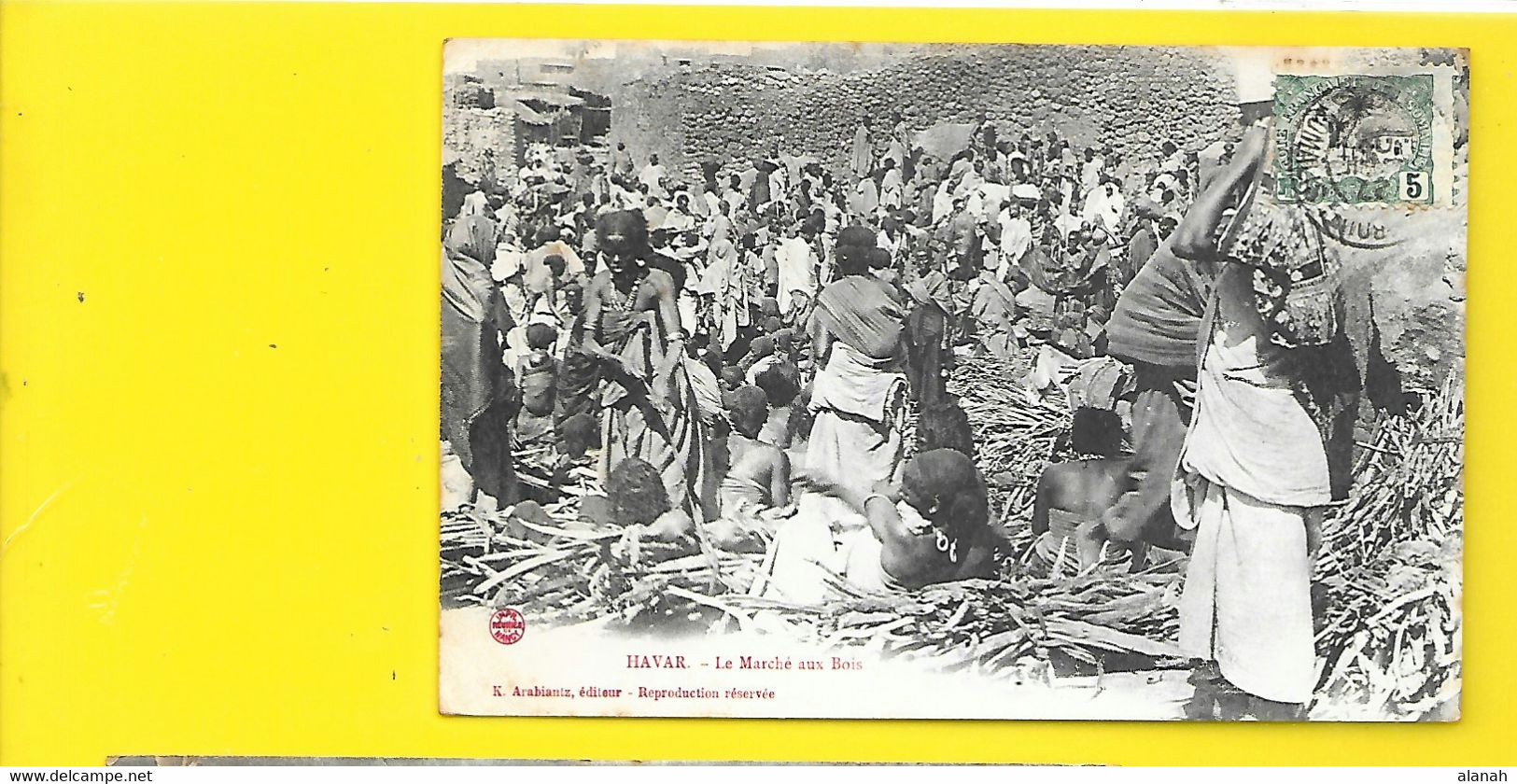 HAVAR Le Marché Aux Bois (Arabiantz) Somalie - Somalie