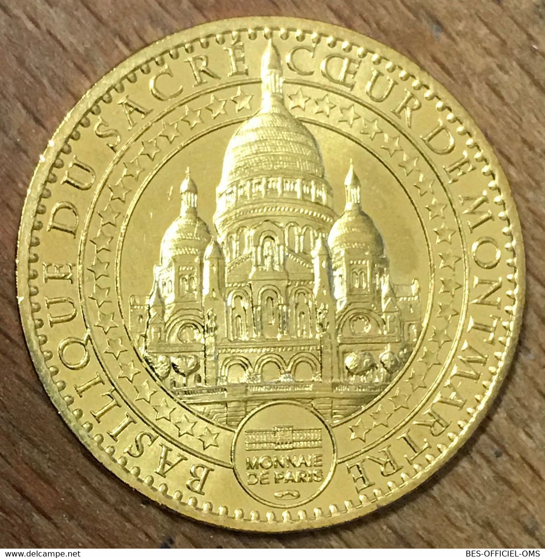 75018 BASILIQUE DU SACRÉ-COEUR LA PRIÈRE MDP 2014 MÉDAILLE MONNAIE DE PARIS JETON TOURISTIQUE MEDALS COINS TOKENS - 2014