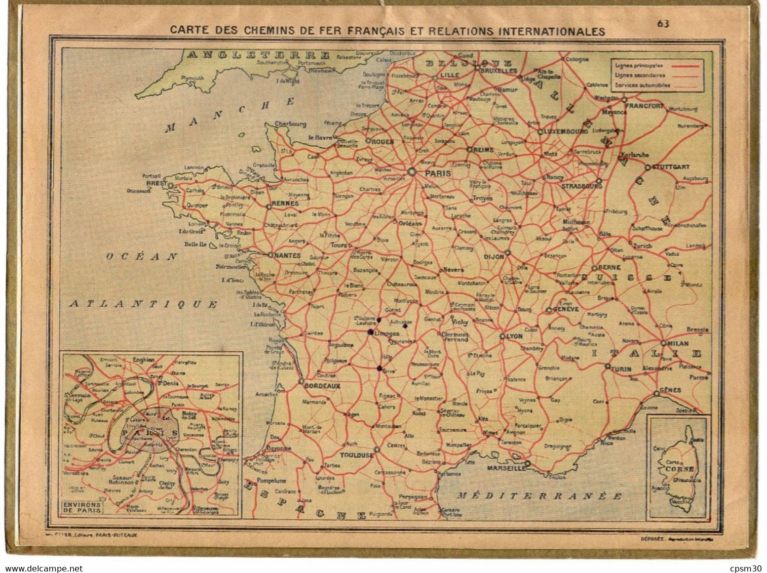 CALENDRIER GF 1963 - Village De Montagne, Imprimeur Oller - Grand Format : 1961-70