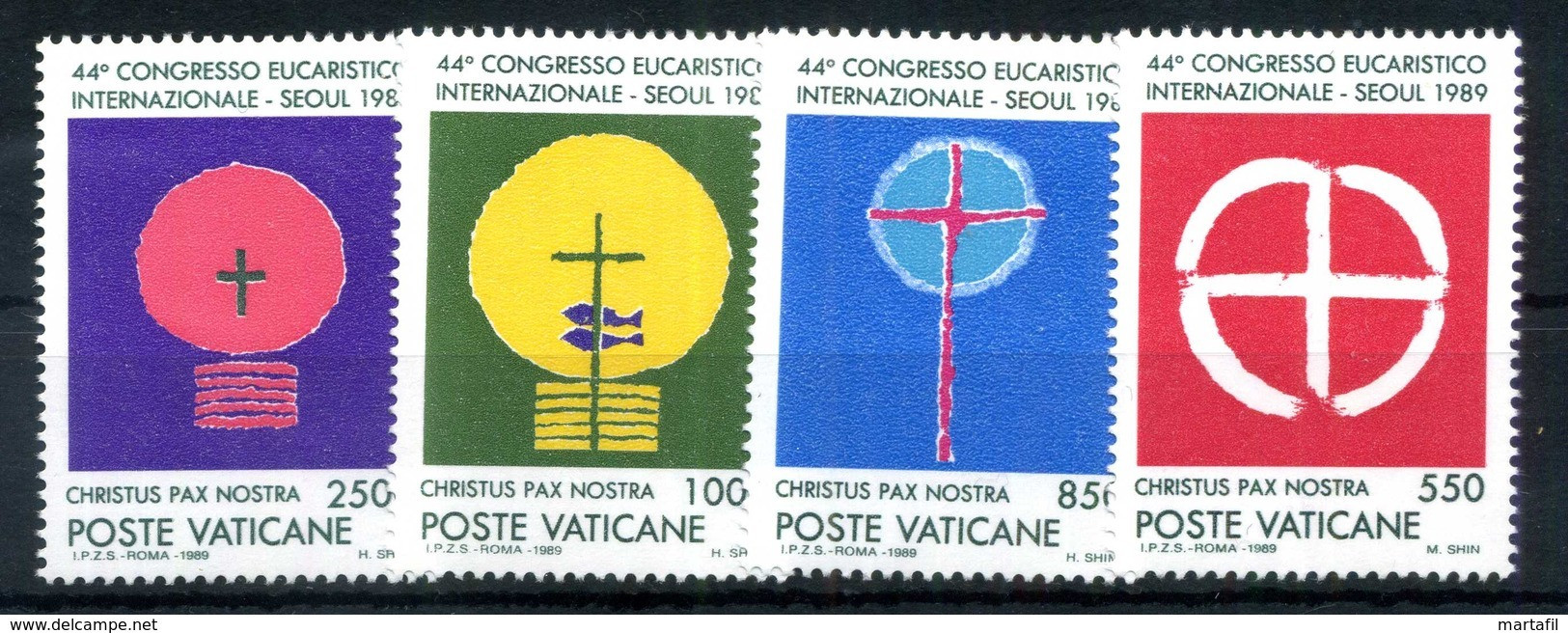 1989 VATICANO SET MNH ** - Unused Stamps