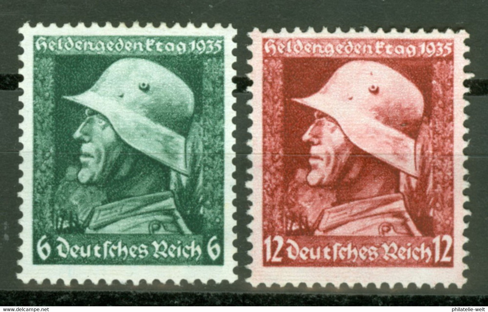 Deutsches Reich 569/70 ** Postfrisch - Nuevos