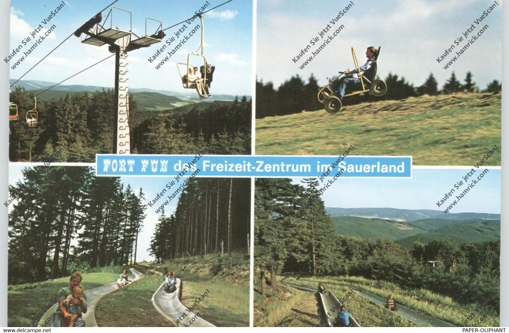 5780 BESTWIG - WASSERFALL, FORT FUN - Meschede