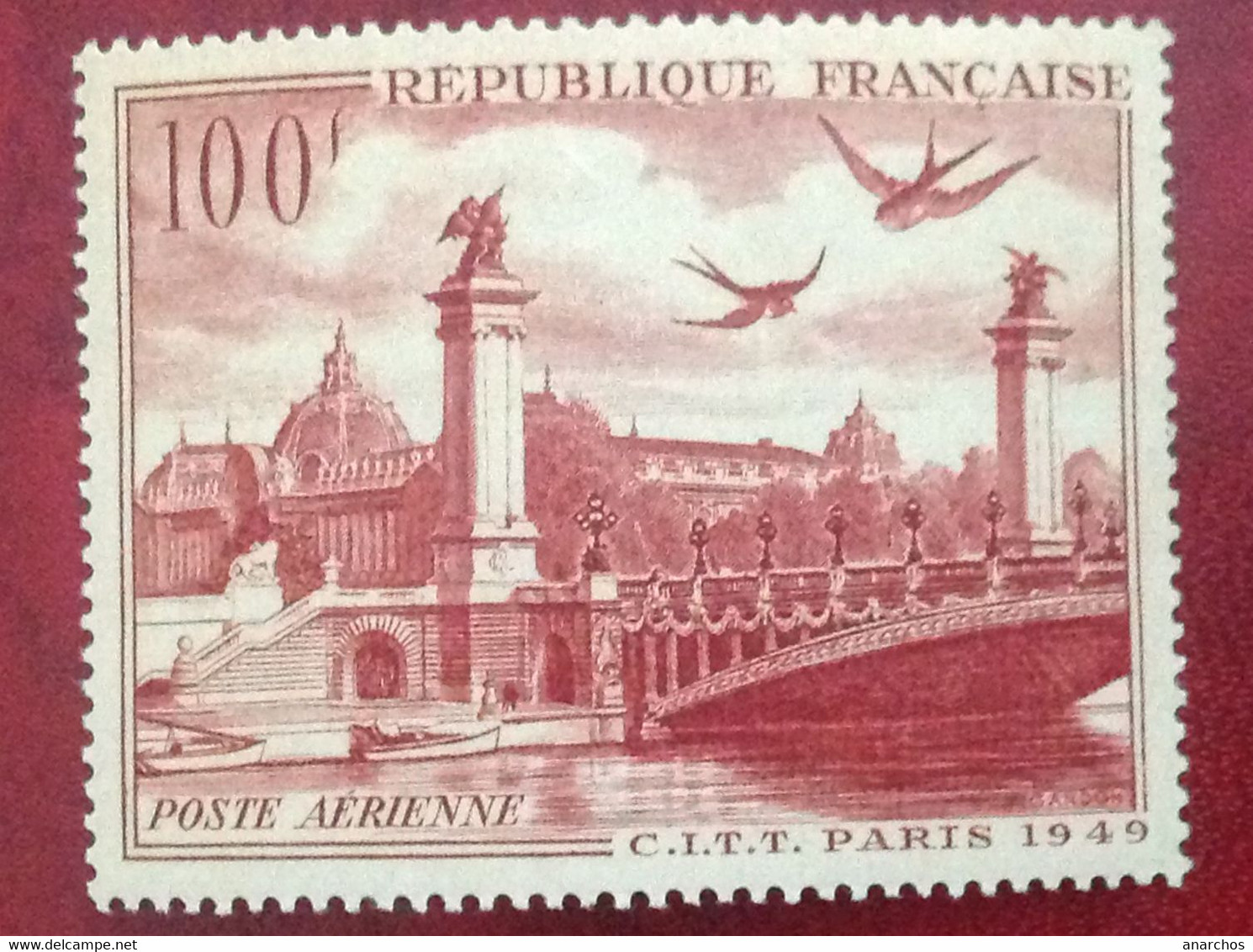 France NEUF ** LUXE Poste Aérienne N° 28 MNH - 1927-1959 Ungebraucht