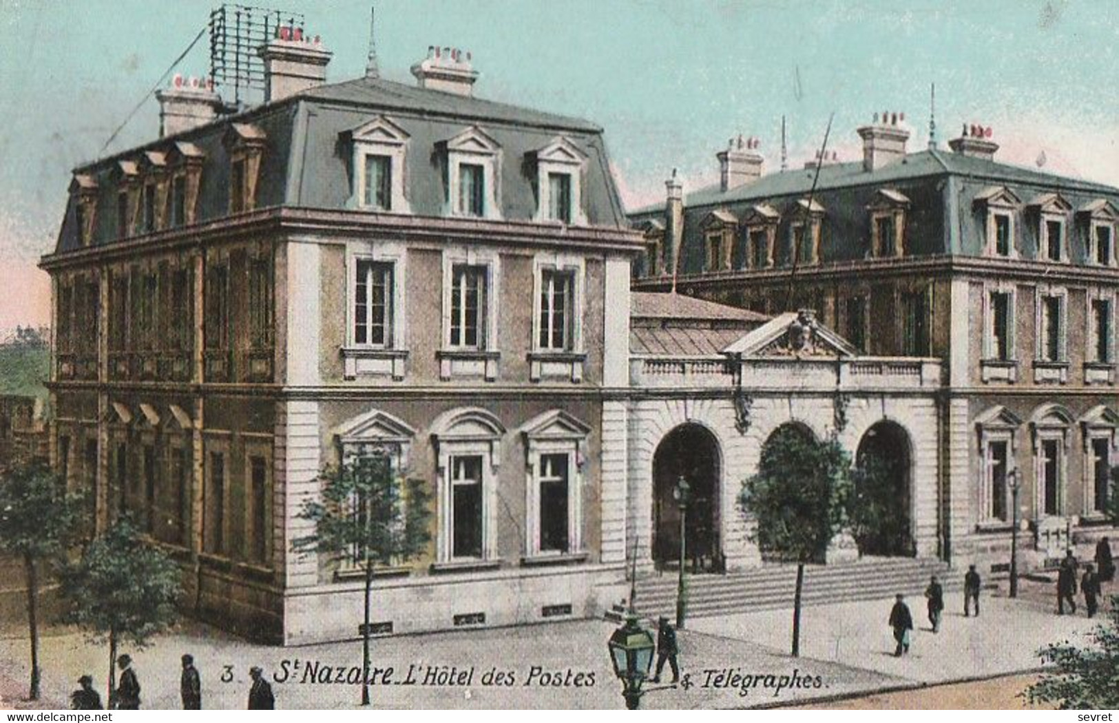 St-NAZAIRE. - L'Hôtel Des Postes Et Télégraphes - Post & Briefboten