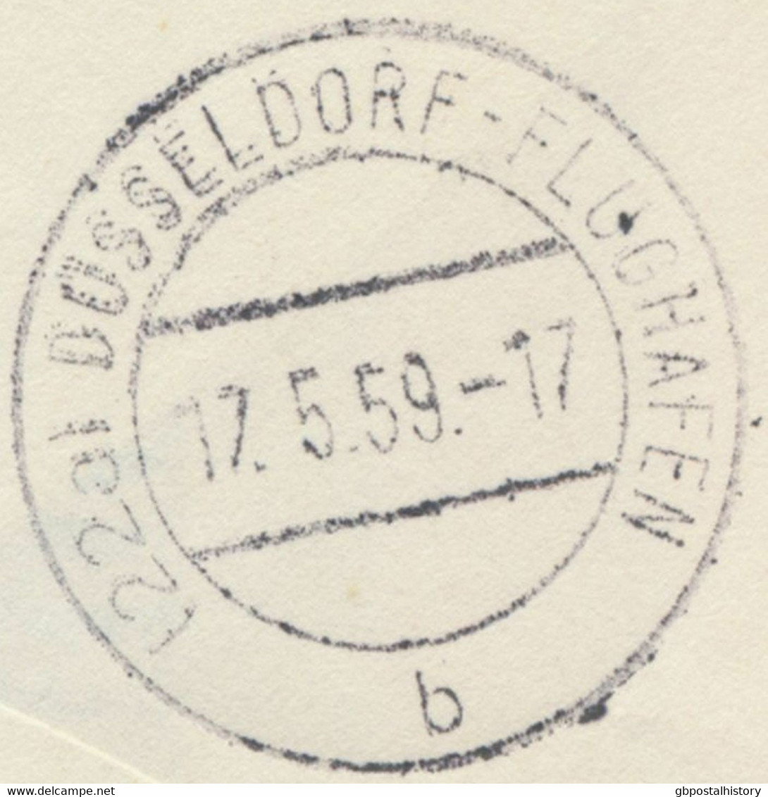 SWEDEN 1959 First Flight SAS First Caravelle Jet Flight "STOCKHOLM - DUSSELDORF" - Lettres & Documents