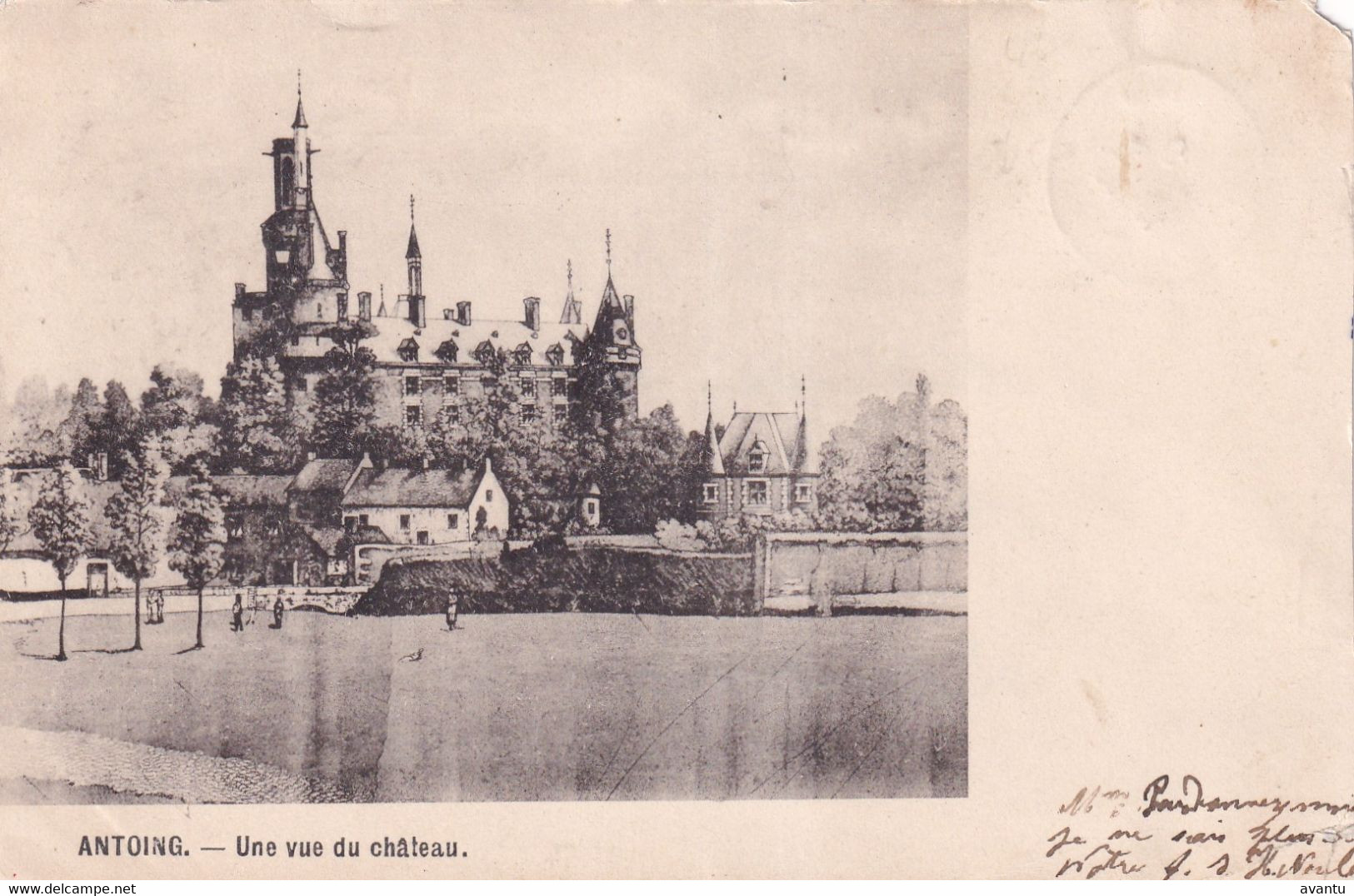 ANTOING / LE CHATEAU 1902 - Antoing