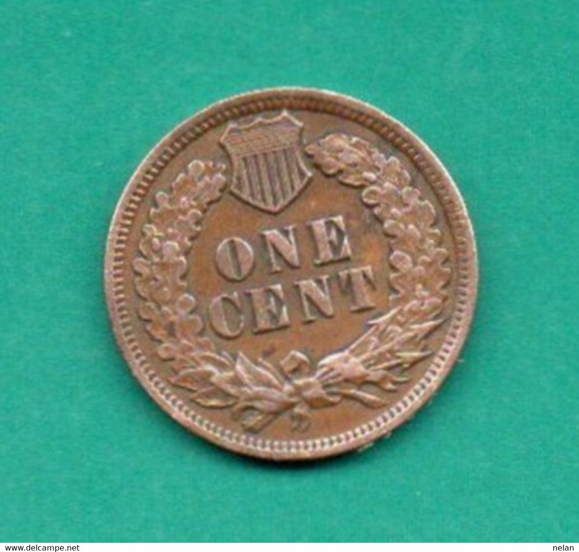 UNITED STATES OF AMERICA  1 CENT 1902  (Indian Head) KM-90a - 1859-1909: Indian Head