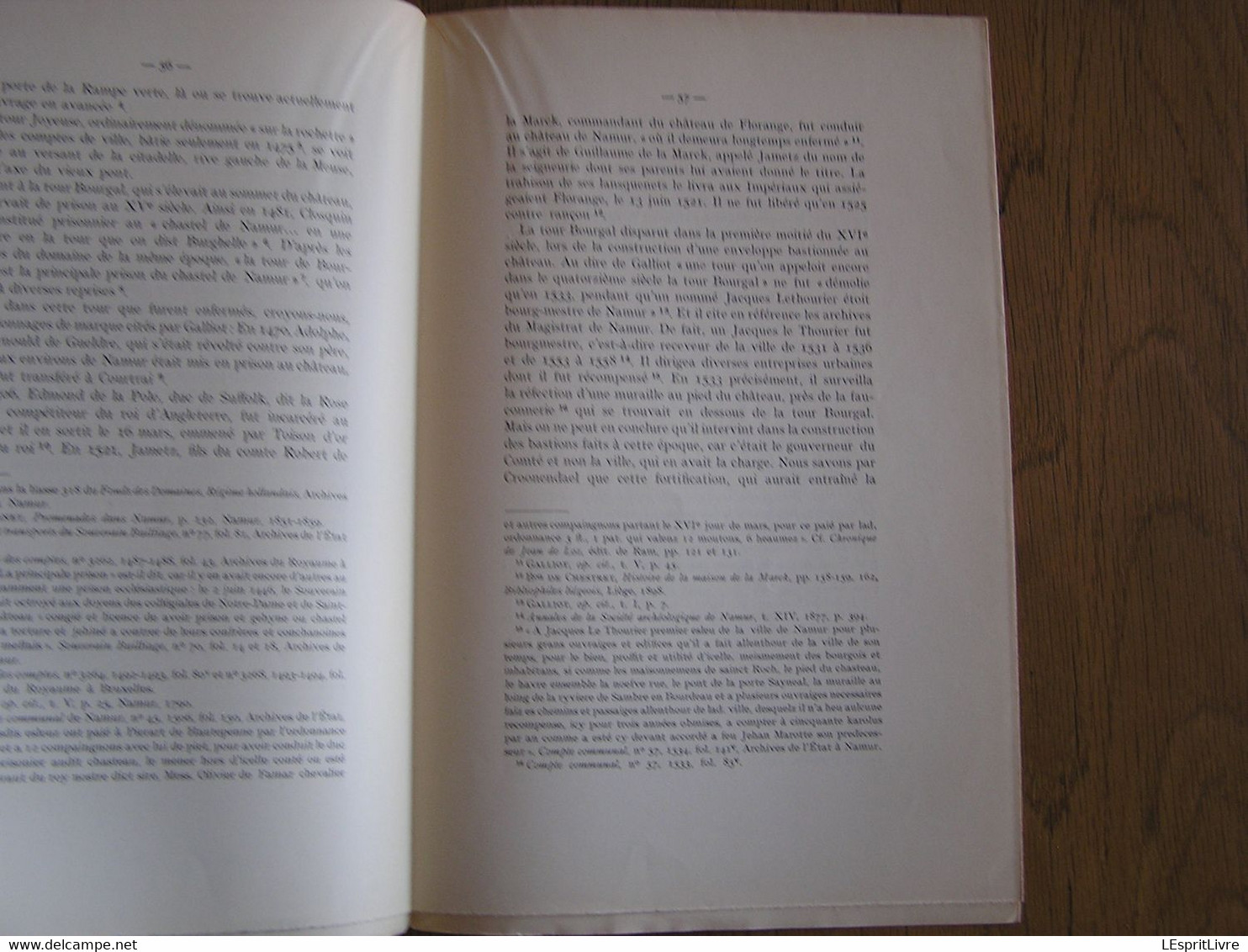 NAMVRCVM Namurcum N° 4 1954 Régionalisme Namur Aspects Quotidiens Fronville Fonds Baptismaux Ciney Eglise - Belgique