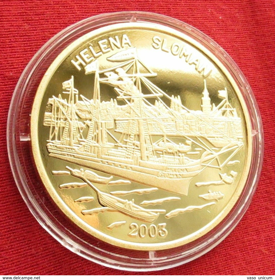 Korea North 20 Won 2003 Sail Ship Sloman - Corée Du Nord