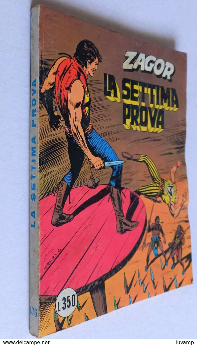 ZAGOR ZENITH   ORIGINALE - N. 176 (CART 42) - Zagor Zenith