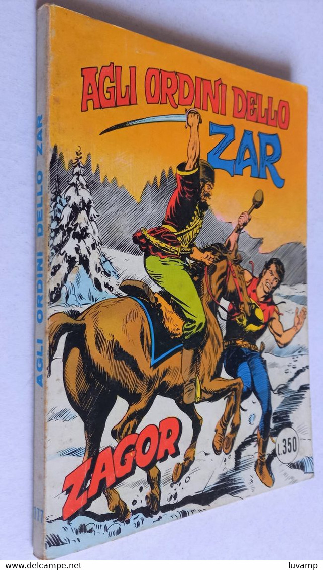 ZAGOR ZENITH   ORIGINALE - N. 177 (CART 42) - Zagor Zenith