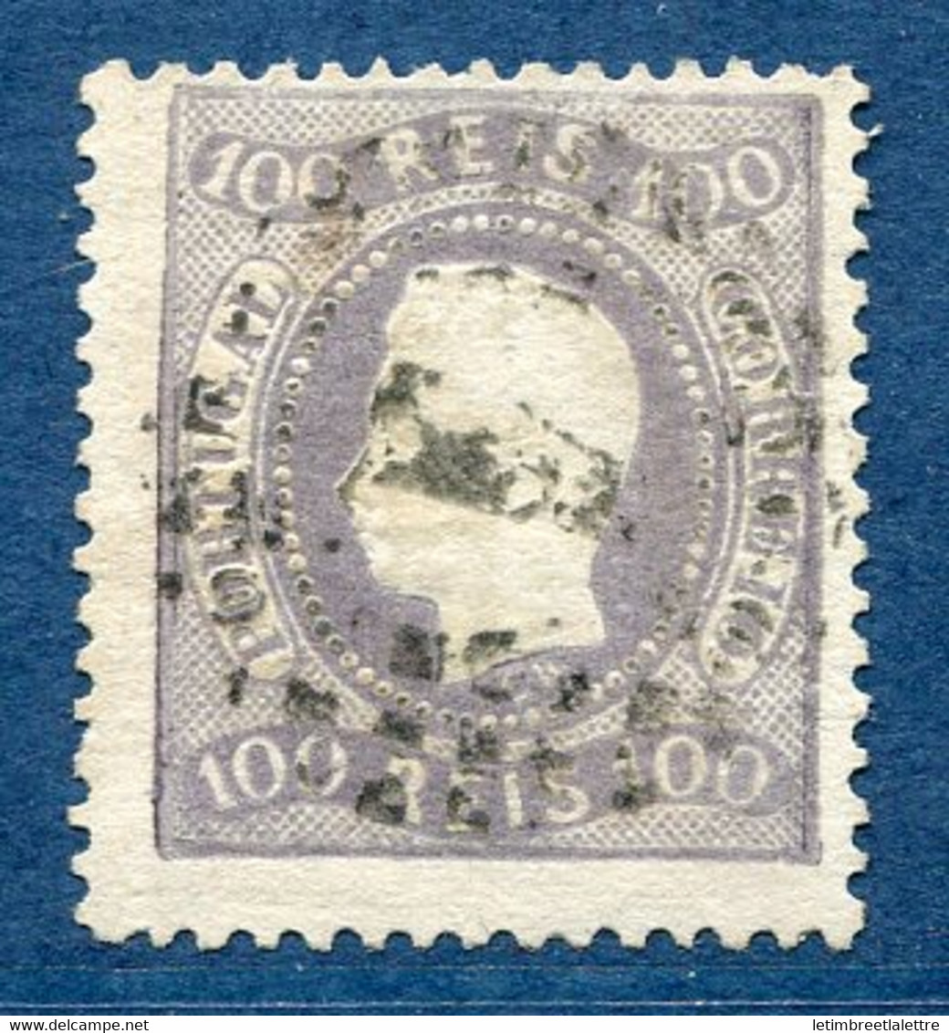 ⭐ Portugal - YT N° 32 A - Oblitéré - 1867 / 1870 ⭐ - Used Stamps