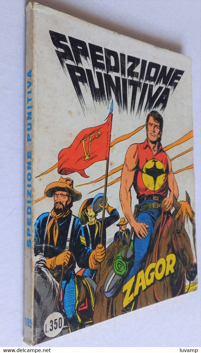 ZAGOR ZENITH   ORIGINALE - N. 185 (CART 42) - Zagor Zenith