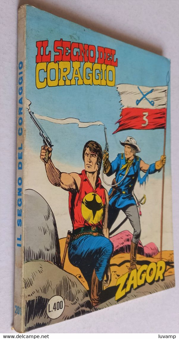 ZAGOR ZENITH   ORIGINALE - N. 201 (CART 42) - Zagor Zenith